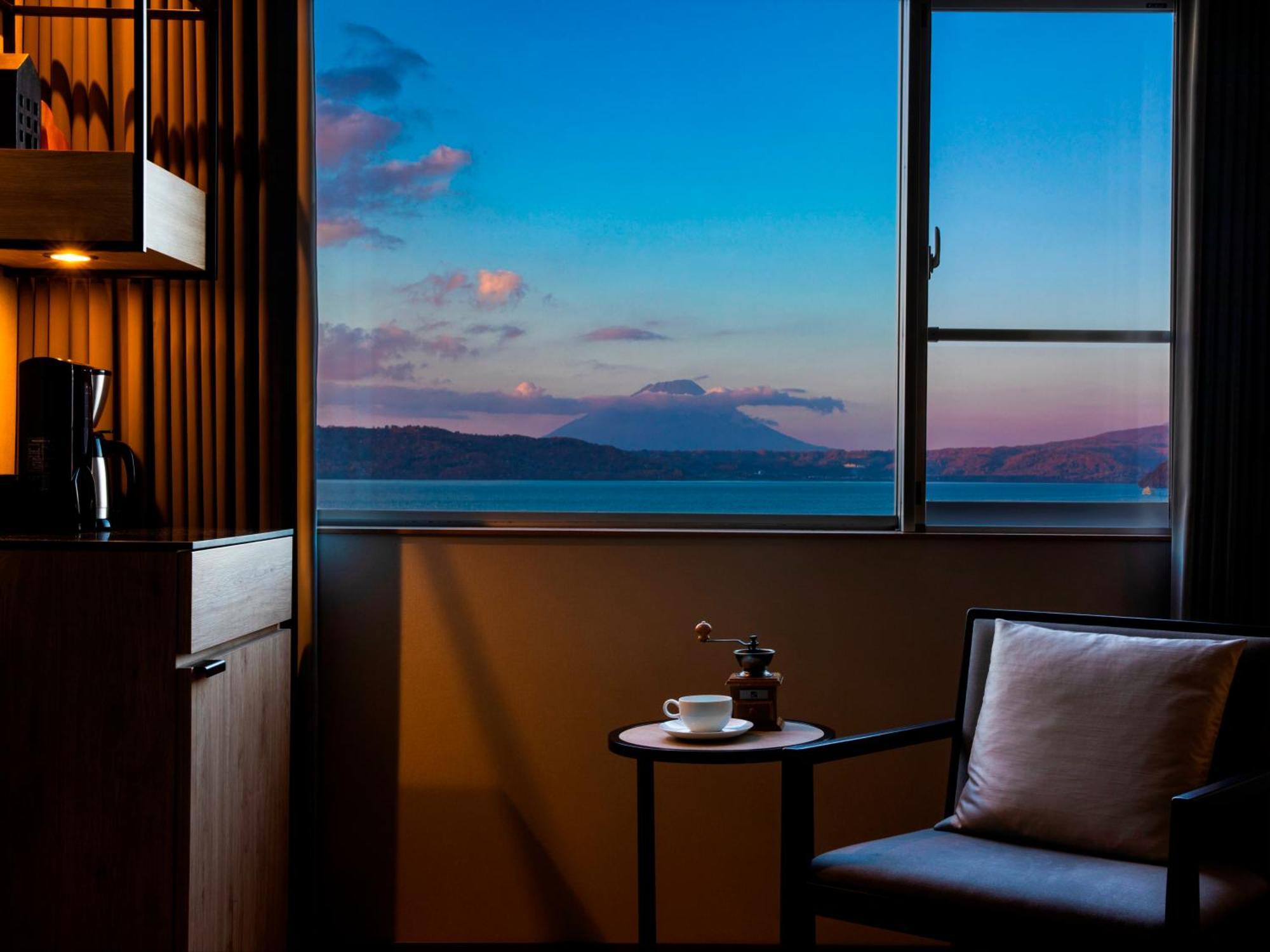 The Lake View Toya Nonokaze Resort Toyako Zewnętrze zdjęcie